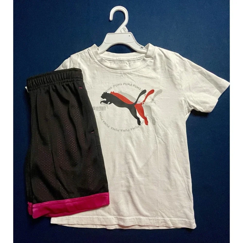 Huge Lot Boys Size 6/7 Clothes NEW &EC NIKE Shorts Under ARMOUR Shirt Summer 6 7